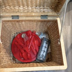 Briefcase & Picnic Basket 