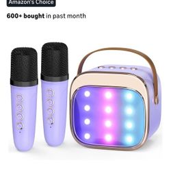 Karaoke Speakers And Microphone 