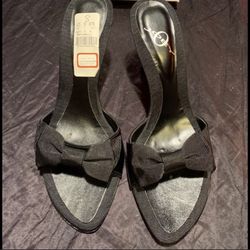 JOEY O Pumps Heel Sandals Black 