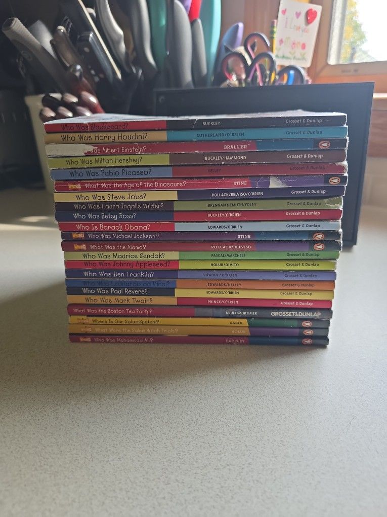 Who Was And What Was Books 22 Total