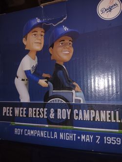 2018 Pee Wee Reese & Roy Campanella Bobblehead 