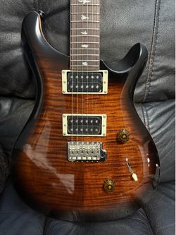 PRS SE Custom 24 Black Gold Sunburst With Gigbag (Like New)