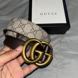 Women’s Gucci Supreme Print Belt (SEND BEST OFFER)