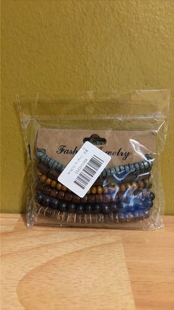 New Fashion Jewelry Wooden  Beaded Bracelet Set