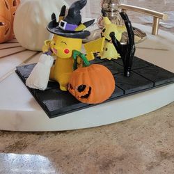 Pokemon Halloween decor.