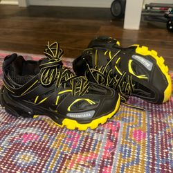 Black & Yellow Balenciagas 