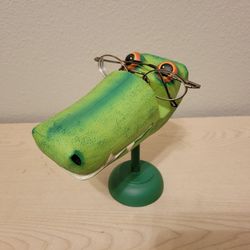 Alligator Glasses Holder Stand 