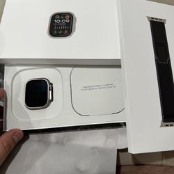 Selling Apple Watch Ultra 2 49MM Cellular Titanium like NEW in Box