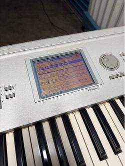 Korg Triton Pro 76-Key Music Workstation Keyboard w/ Case, Stand & Accessories