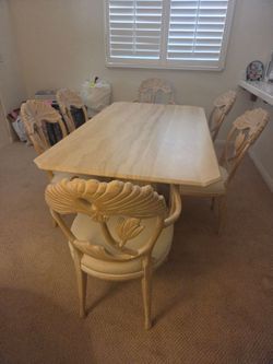Ivory Dinning set