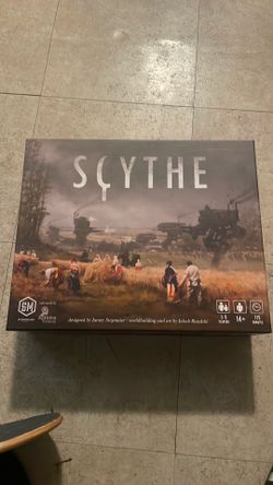 Sythe board game stonemaier games open box