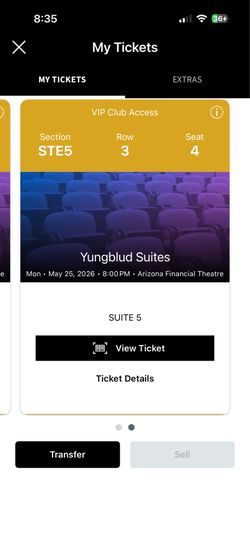 Yungblud concert tickets.