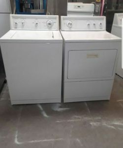 Gas Kenmore brand washer and dryer set 3 months delivery and installation warranty