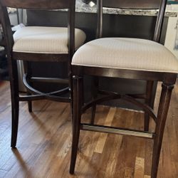 2-Stanley Tempo Bar Stool manufactured by the Stanley Furniture Company,