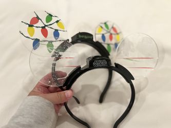 2 Light Up Mickey Ears