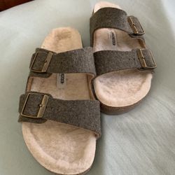 Birkenstock Arizona Shearling Fur Sandals 