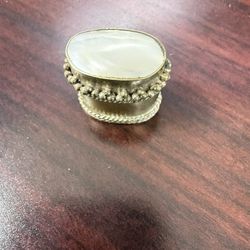 Pill Box Holder Small Storage Container Decorative Fancy 