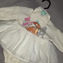 Disney Baby Outfit 0-3 Months