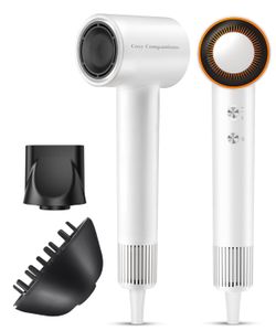 Cosy Companions Hair Dryer, 150000 RPM High-Speed Blow Dryer with 500Million Negative Ions for Fast Drying, Lightweight & Thermo-Control, Hair Dryer w