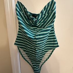 Forever 21 strapless bodysuit
