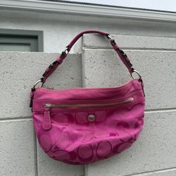 Y2K Vintage Pink Coach Purse