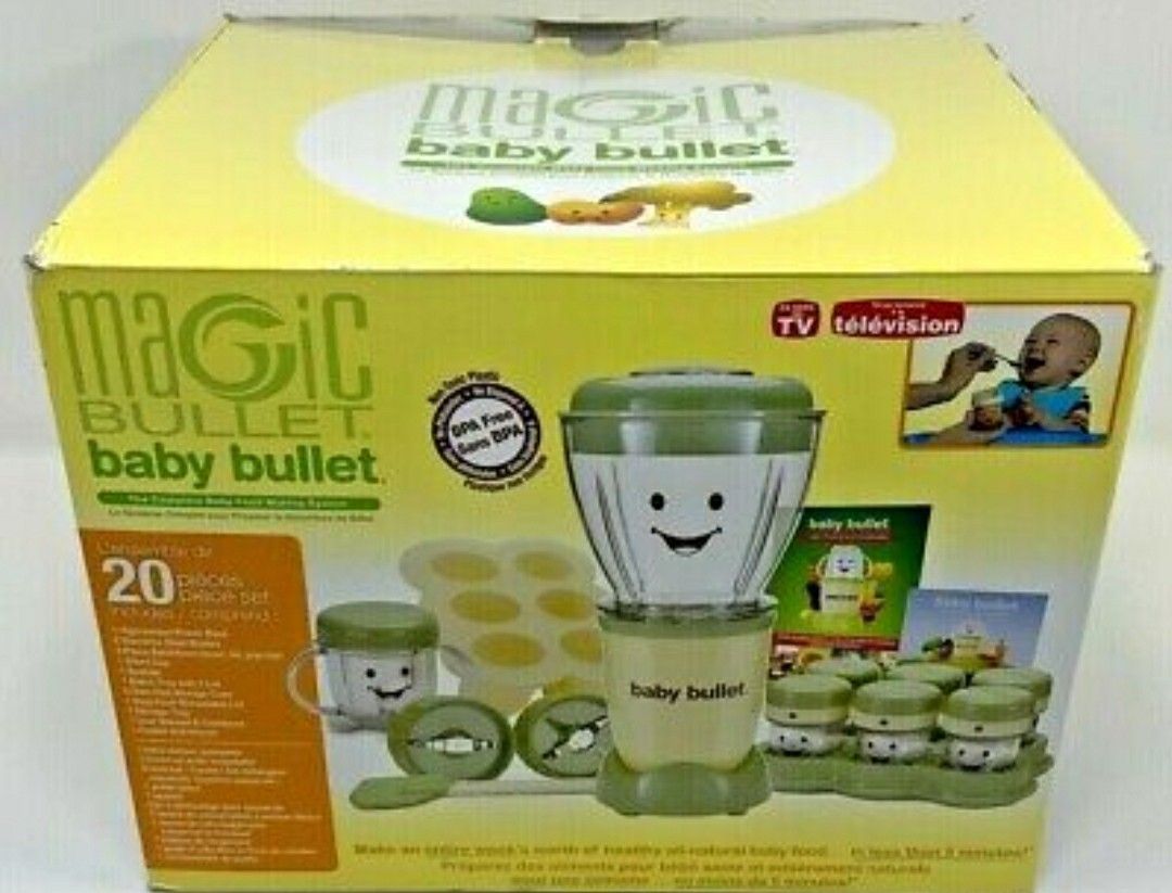 Baby Bullet Baby Food Maker Set, 20 Piece 