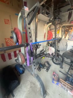 Golds gym equipment
