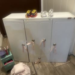 Our Generation Wooden Wardrobe - Closet for 18" Dolls