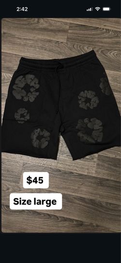 Denim tear shorts