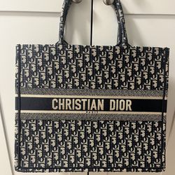 Dior Large Tote Bag - 100% Authentic 