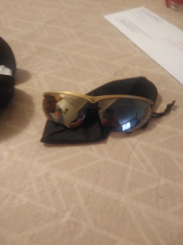 Legend 2 Gargoyle Sunglasses For Men With Carrying Bag And Case Made In Usa