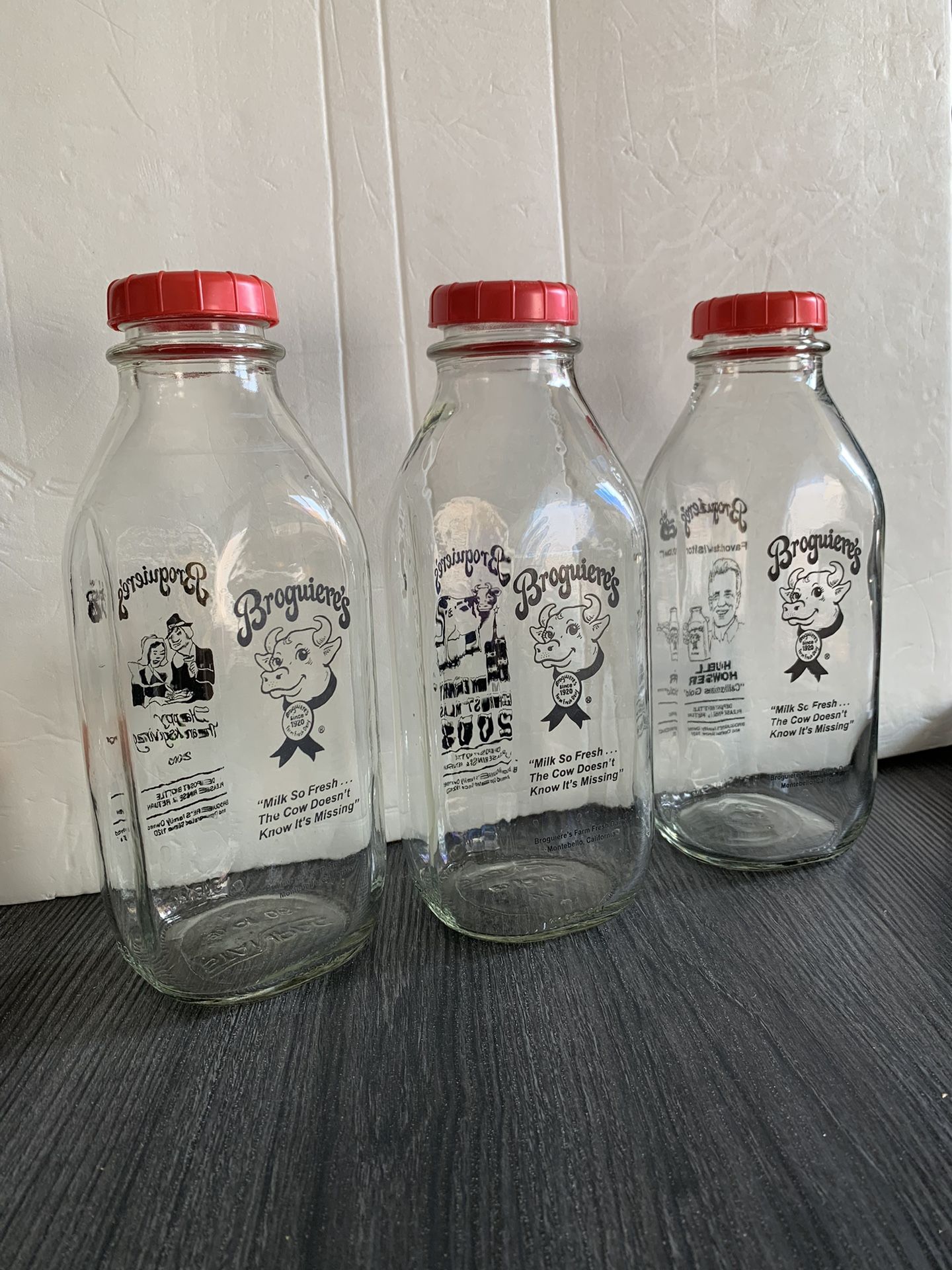 Vintage Collection Milk Glass Bottles 