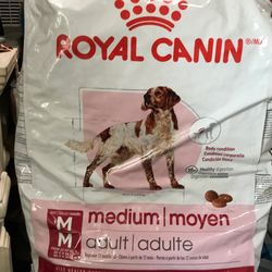 Pet Dog Food Medium Moyen 30 lbs