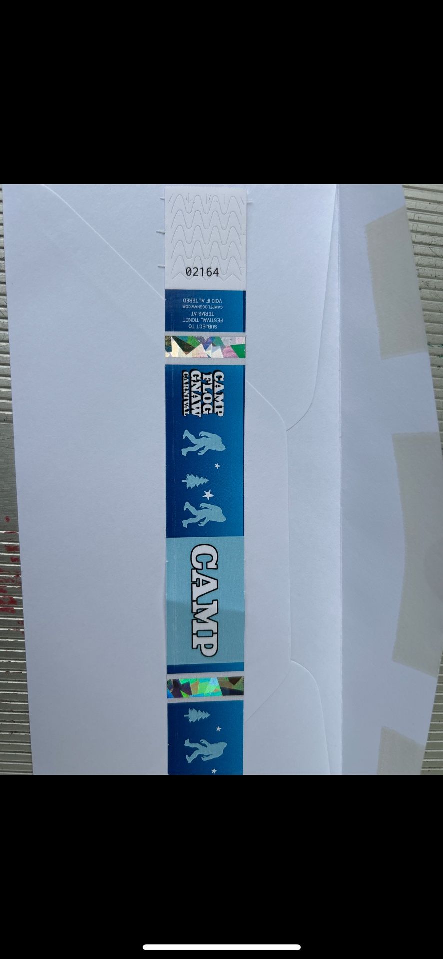 3 CAMP Flog Gnaw Tickets (can Sell Separately)