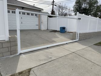 Metal Frame For Vinyl Gate Door