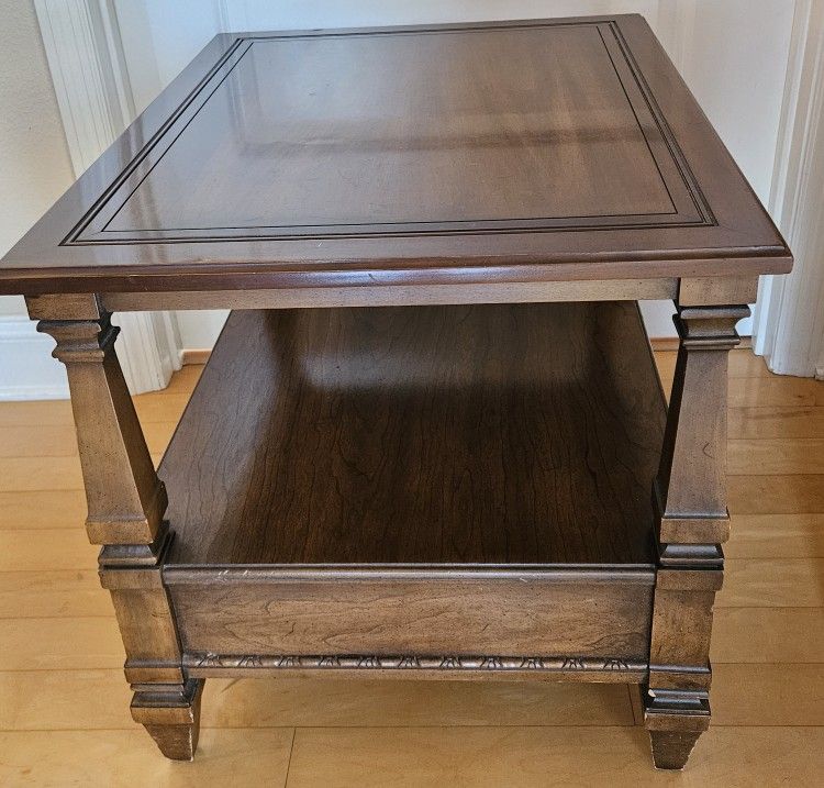 Wooden Side Table / End Table 