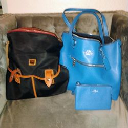  Original Coach &Douney & Bourke Purses Both For $100