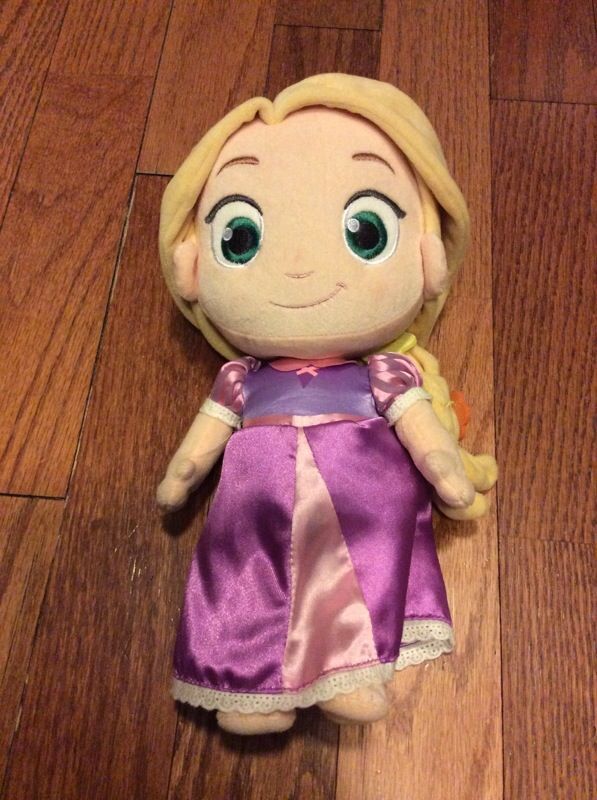 Disney Baby Rapunzel Tangled Doll Stuffed Animal Plush Stuffie Disney Store Christmas Present