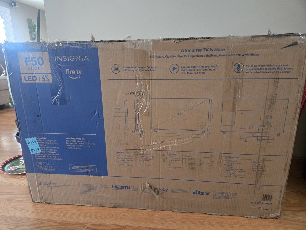 Insignia F50 Smart Fire 4K LED TV