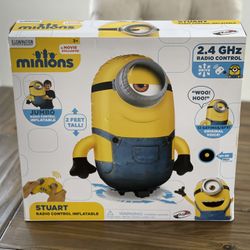 New in box R/c Minion, stuart