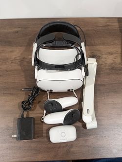 Meta Quest 3s VR Headset with Controllers and Accessories
