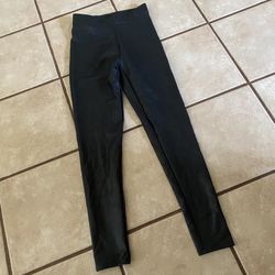 Woman’s Faux Leather Leggings Pants Size S 