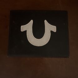 New True Religion Wallet Black 