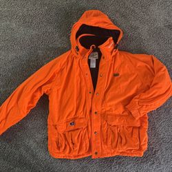 Mens Xlarge Woolrich Orange Blaze Hunting Coat With Good