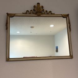 Antique Country French Mirror