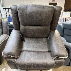 Brand new Motor Power Lift Chair for Elderly, Heavy Duty & Safety Motor Reclining Chair with Massage and Heat, Faux Leather Electric Wider Recliner wi