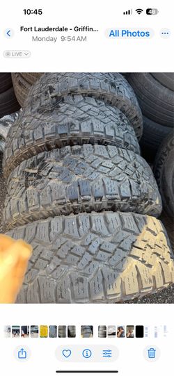 265/70/16 Used tires set of”4” 325$ Good year Adam 954/534/6165