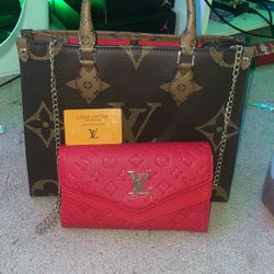 Louis Vuitton  Purse  And Wallet