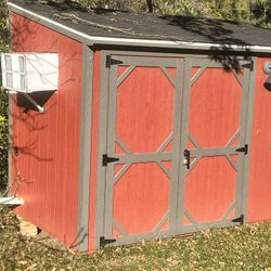 6x12 shed Converted into cold Kitchen