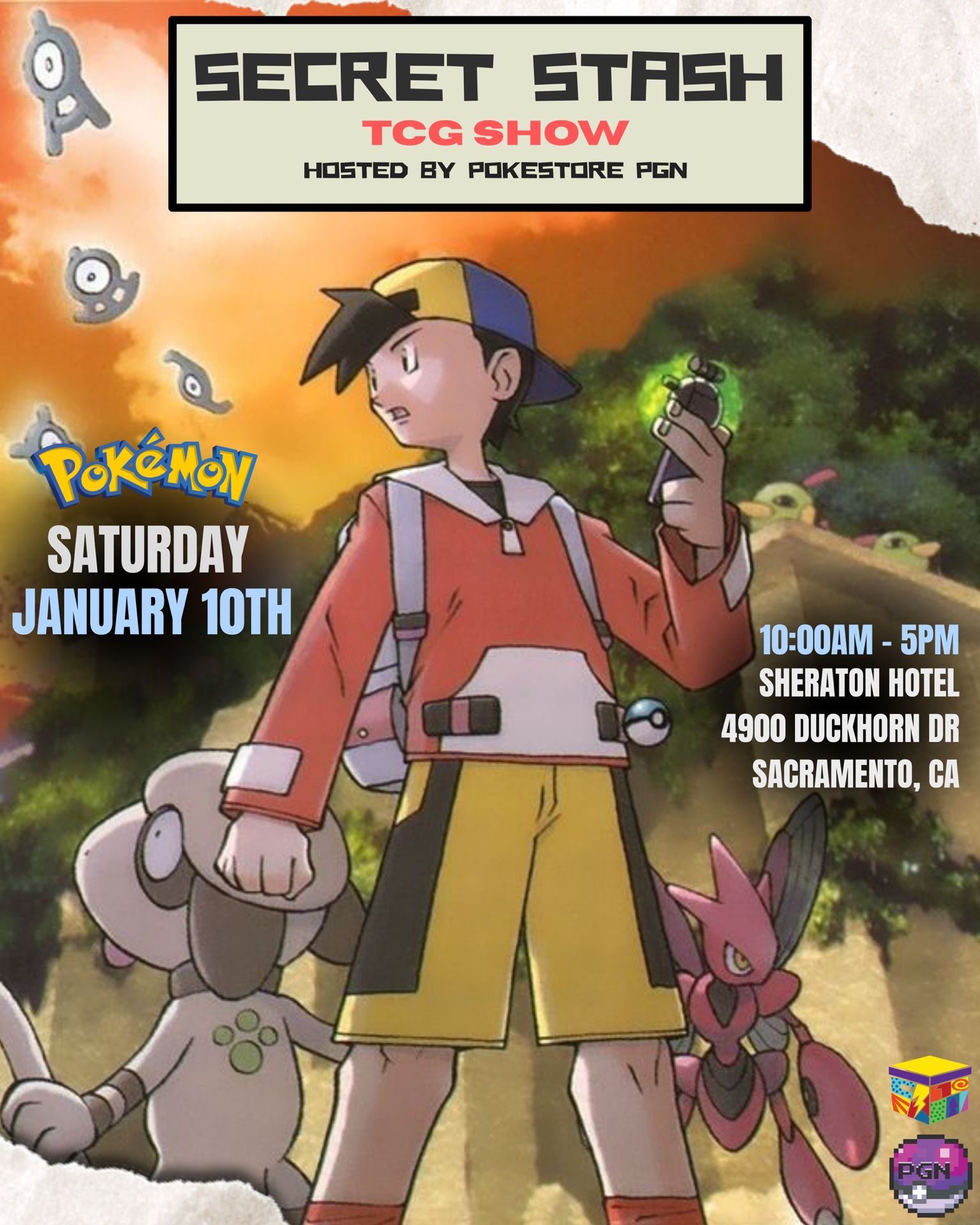 Pokémon Event - Jan 10th - (One Piece, Magic, Yugioh, Lorcana, Comic books, Digimon, More TCG